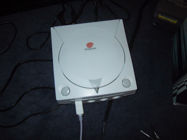 Dreamcast (Japan edition) with region protection removed