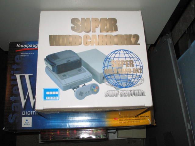 Original Box for Super wildcard dx2 64 - backup unit for SFC/SNES